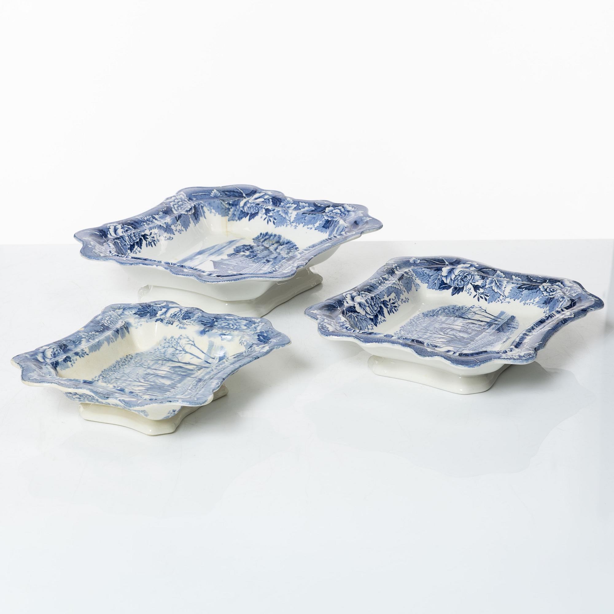 Rörstrand, Dinner and coffee service, model "Skåne" (183 pieces).