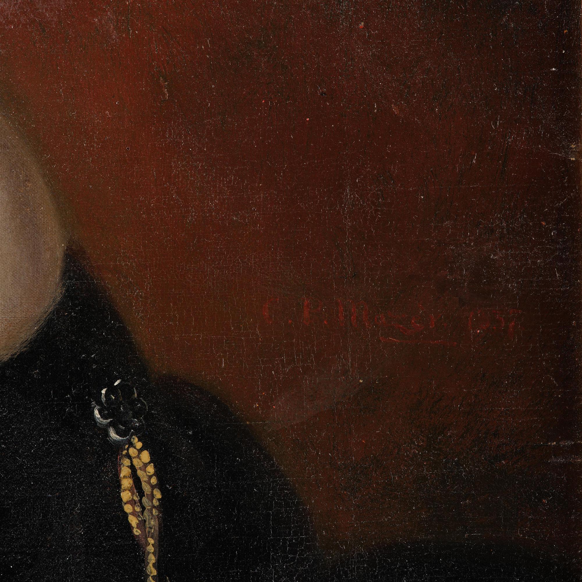 Carl Peter Mazér, Portrait probably depicting "Katarina Zakharovna" (1795-1849).