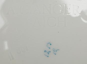 SERVISDELAR, 87 st, porslin, 1900-talets början.