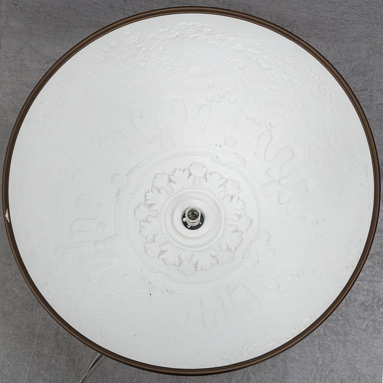 A 'Skygarden' ceiling lamp by Marcel Wanders for Flos.