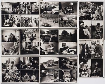 Carl Johan De Geer, fotografi, fem fotokollage 1958-1979.