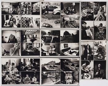 Carl Johan De Geer, photographs, five photo collages 1958-1979.