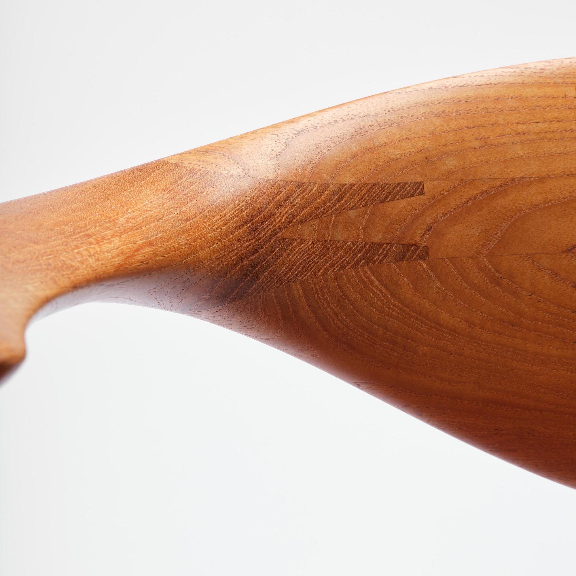 Hans J. Wegner, skrivbordsstol, "Swivel Chair" modell "JH502", Johannes Hansen, Danmark, 1950-60-tal.