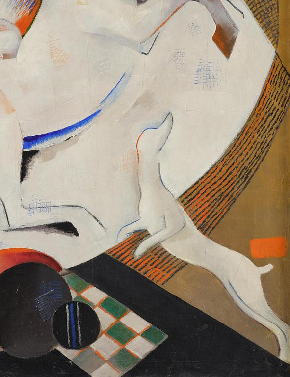 Béla Kádár, Ballerina on a white horse.