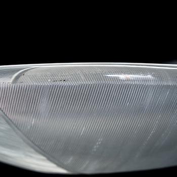 Tapio Wirkkala, skål, glas, modell 3337, signerad Tapio Wirkkala Iittala.