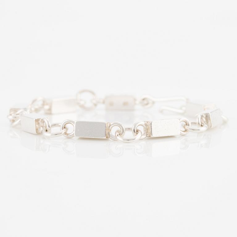 a bracelet, sterling silver, Lund 1968.