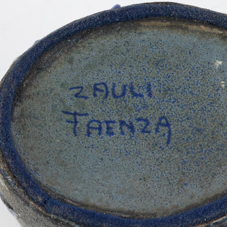 Carlo Zauli, a ceramic vase, Faenza, Italy.