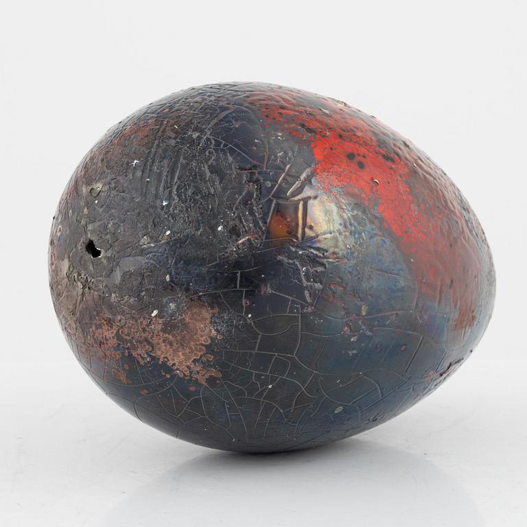 Hans Hedberg, skulptur, ägg, Biot, Frankrike.