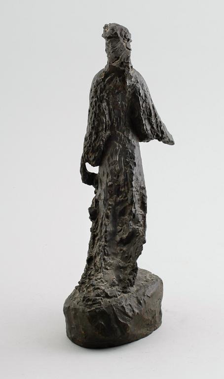 DAVID EDSTRÖM, skulptur, brons, signerad och daterad 1911.