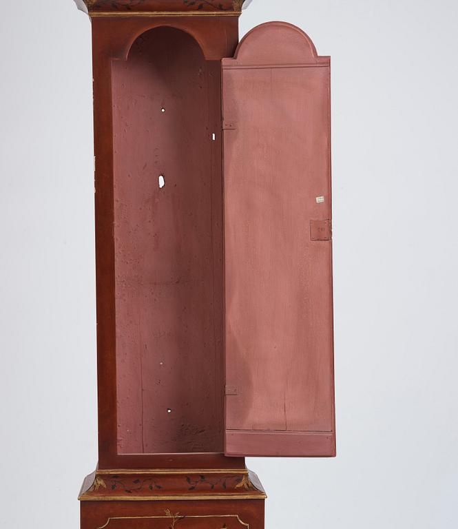 Golvur, märkt Herman Dreyer Holmia, Sverige 1700-talets mitt, Senbarock.