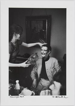 Carl Johan De Geer, photo, signed 1/5.