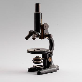 MICROSKÅP, metall, Nr 29603, Winkel-Zeiss, Gottingen, 1900-talets första hälft.
