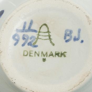 Royal Copenhagen, Dinner service, 94 pieces, earthenware, “Tranquebar”, Aluminia, Denmark.