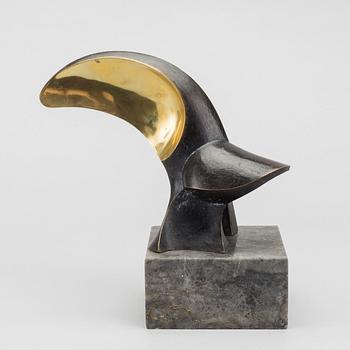 CHRISTIAN BERG, sculpture bronze dated 1962.