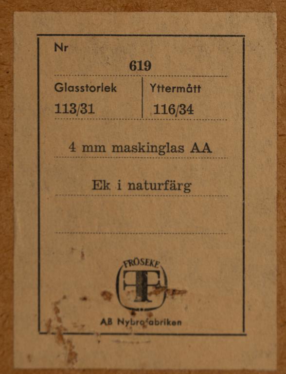 Mirror, model 619, Fröseke, 1960s.