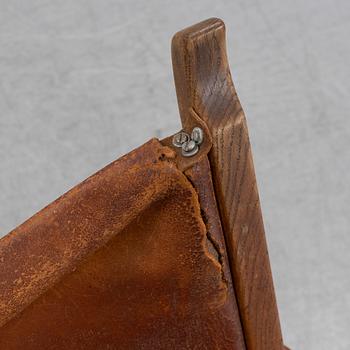 Carl Malmsten and Yngve Ekström, an oak 'Caryngo' easy chair, ESE-möbler, Vaggeryd, 1955.