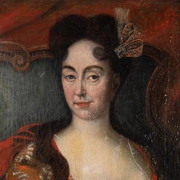 Okänd konstnär, 1700-talets början, olja på duk.