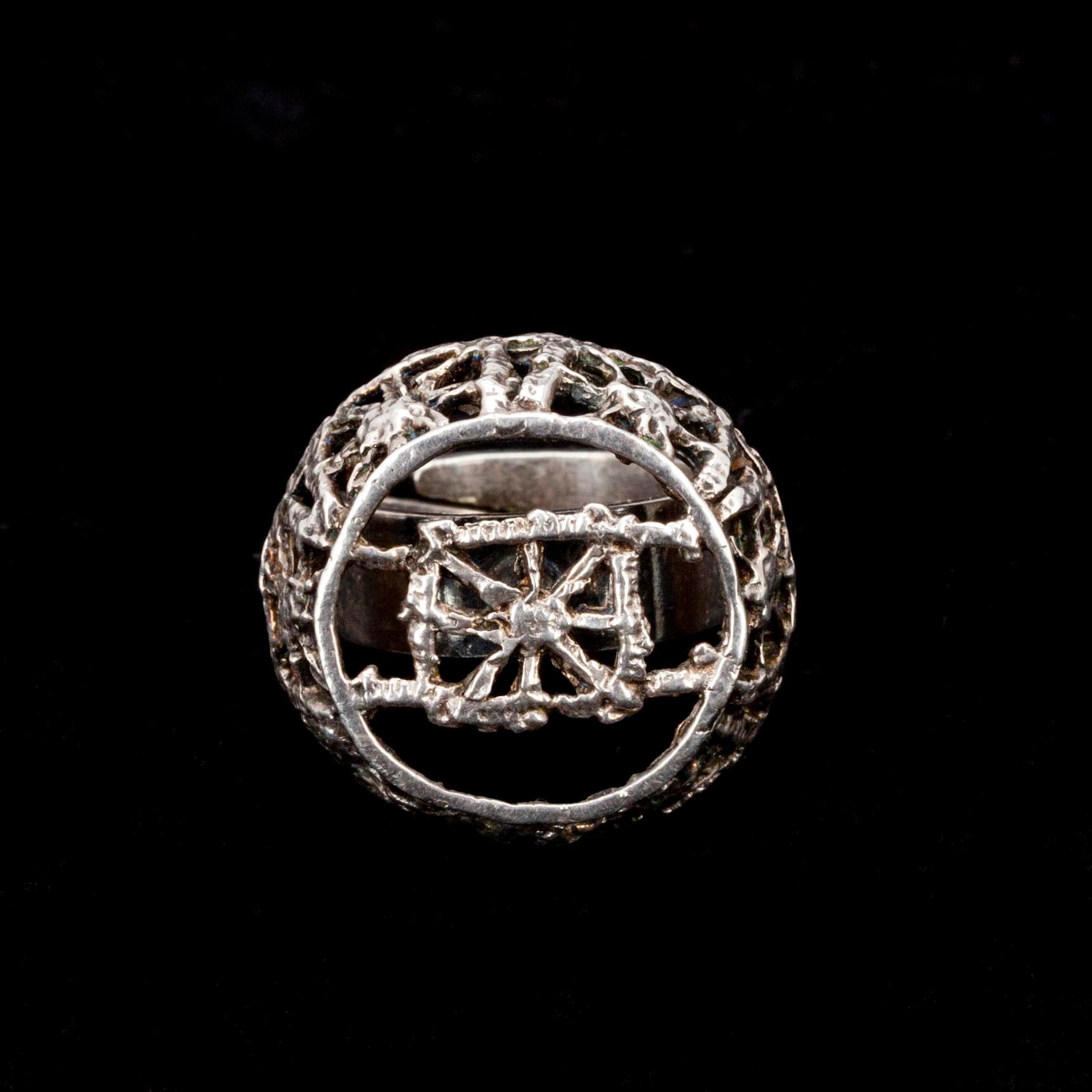 RING, silver, Pentti Sarpaneva 1971. Vikt 10,3 g.
