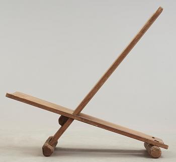 An Axel Einar Hjorth 'Utö' pine easy chair, Nordiska Kompaniet, 1930's.