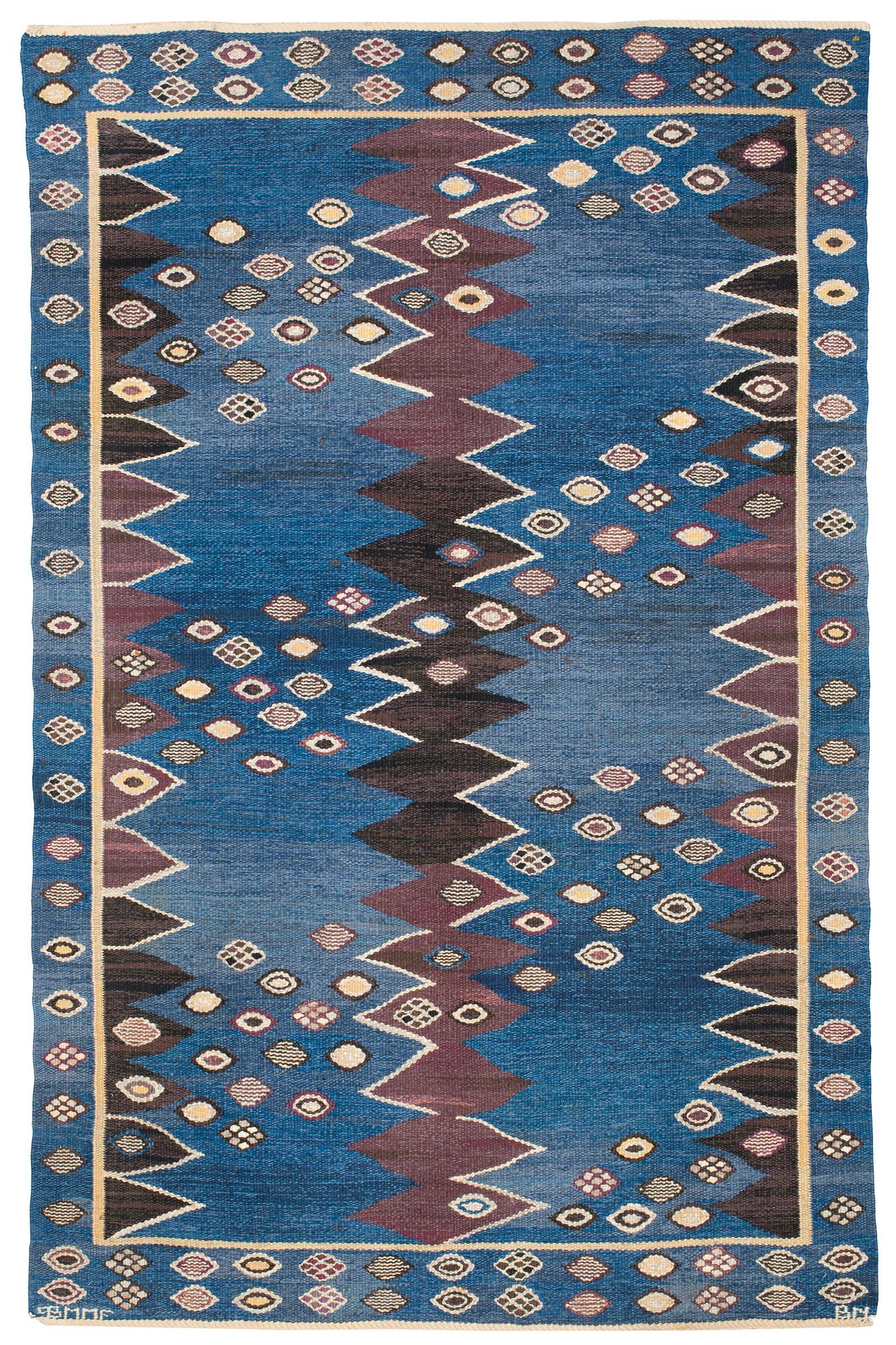 MATTA. "Snäckorna". Gobelängteknik. 214 x 137 cm. Signerad AB MMF BN.