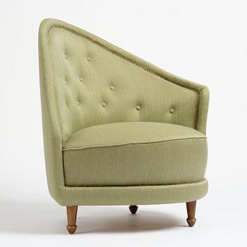 Carl Cederholm, a Swedish Modern armchair, Stil & Form, Stockholm, 1940s-50s.