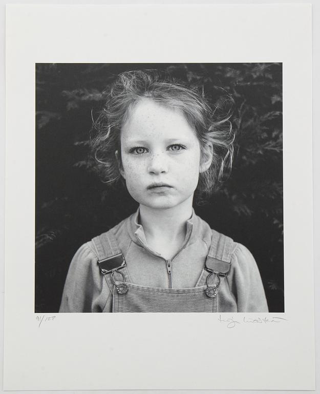Tuija Lindström, offset, signerad 91/128.