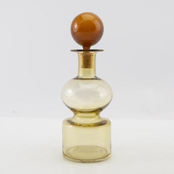 Kaj Franck, decanter with stopper Nuutajärvi/Notsjö Finland dated 62.