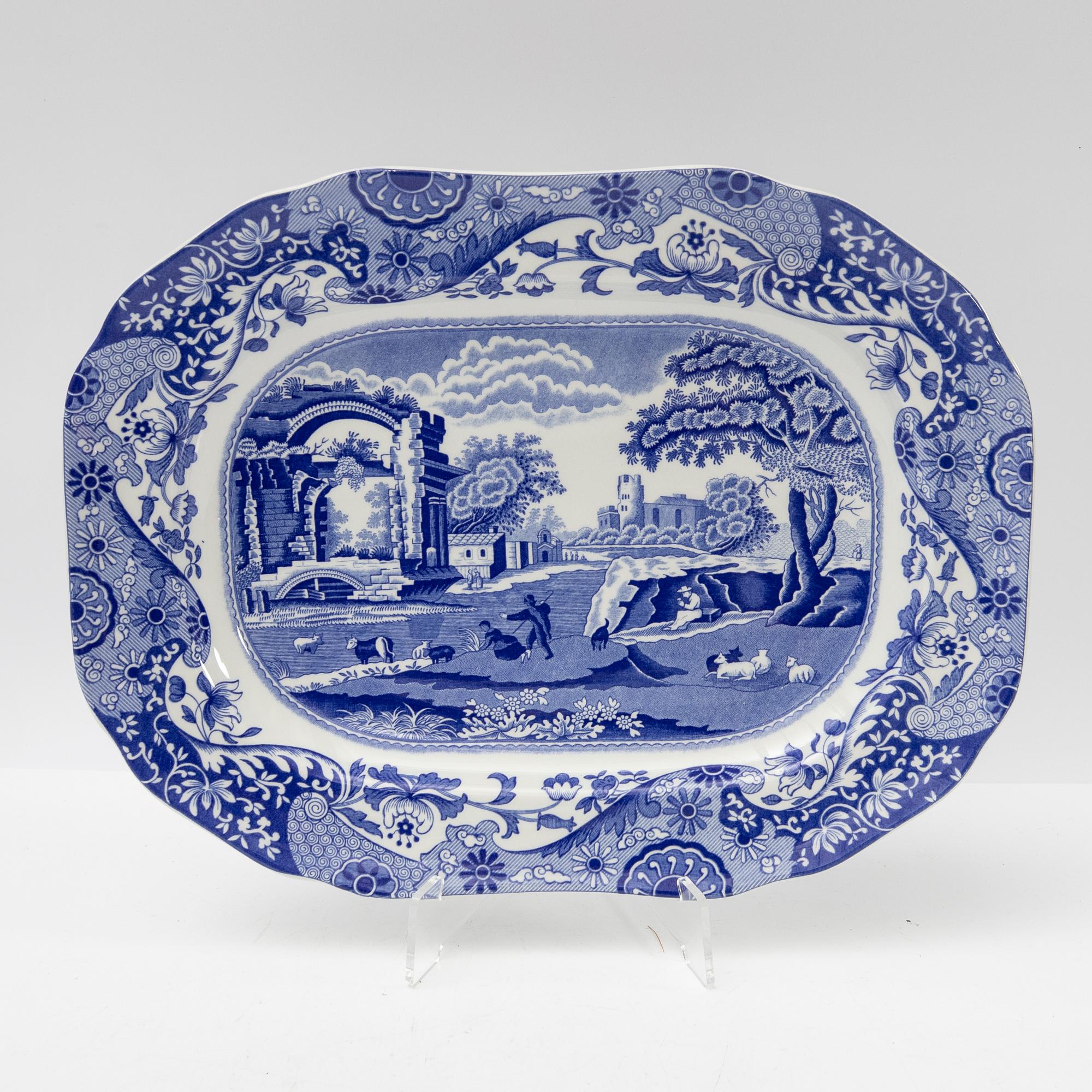 Food and coffee service, 40 pieces, Spode Italian, England.