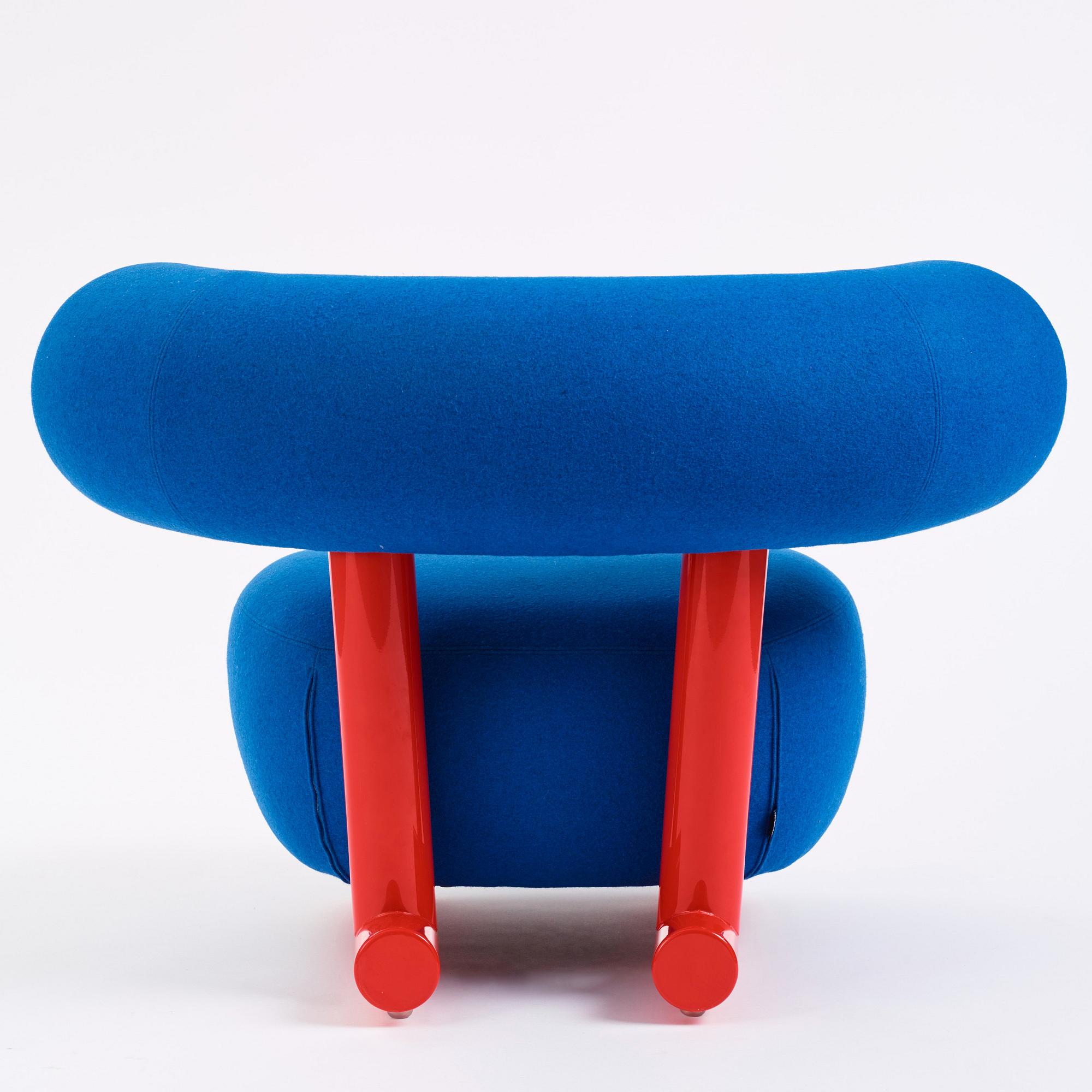 Sebastian Herkner, a "Pipe Armchair", Moroso, Italy, post 2015.
