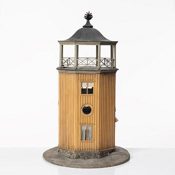 Göran Josephzohn, house model, depicting Wittrock's tower, Djurgården, Stockholm.
