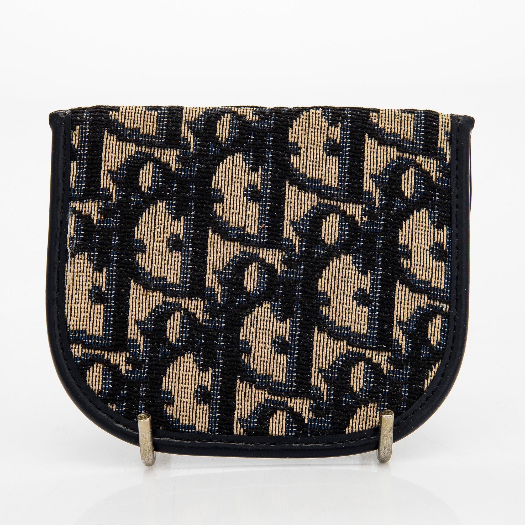Christian Dior, laukku ja kolikkokukkaro, vintage.