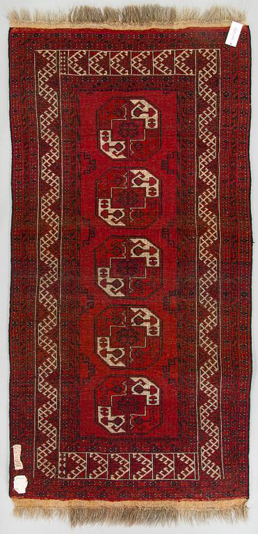 Carpet, Afghan. Approx. 219cm x 106cm.