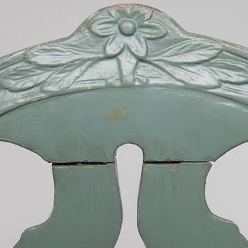 STOLAR, ett par, gustaviansk stil, 1800-tal.