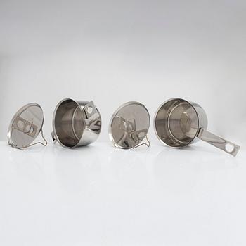 Timo Sarpaneva, Two pans TS 204 and TS 205 manufacturer OPA Ltd. 1970s.