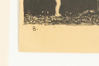 John Bauer, "En sådan eländig liten bleknos, sa Trollet".