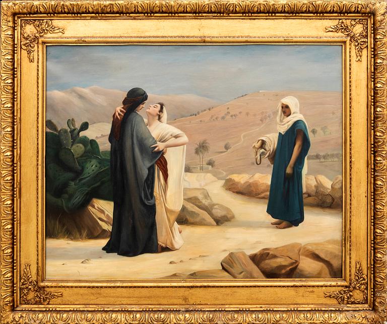 Unknown artist 19th century, oil on canvas.