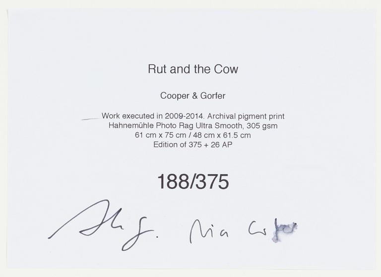 Cooper & Gorfer,  "Rut and the Cow".