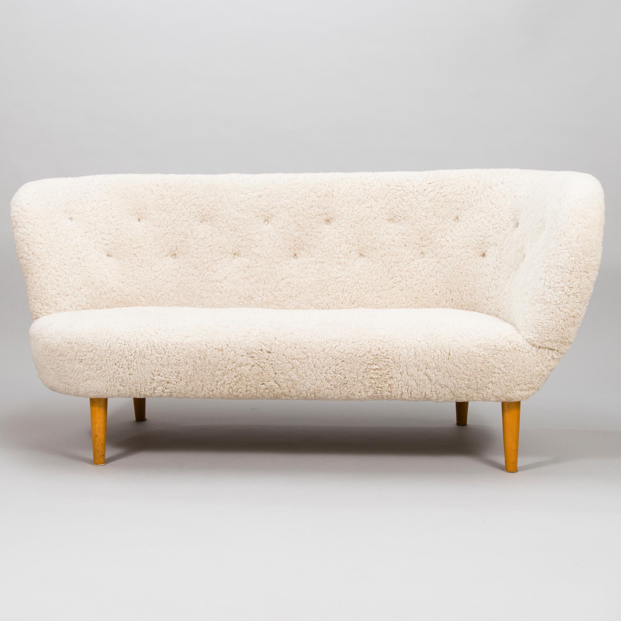 MAIJA-LIISA KOMULAINEN, a 1950's sofa for Oy Uusi Koti- Nya Hemmet Ab.
