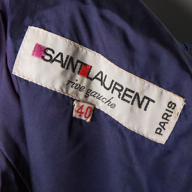 KLÄNNING, SAINT LAURENT, fransk storlek 40.