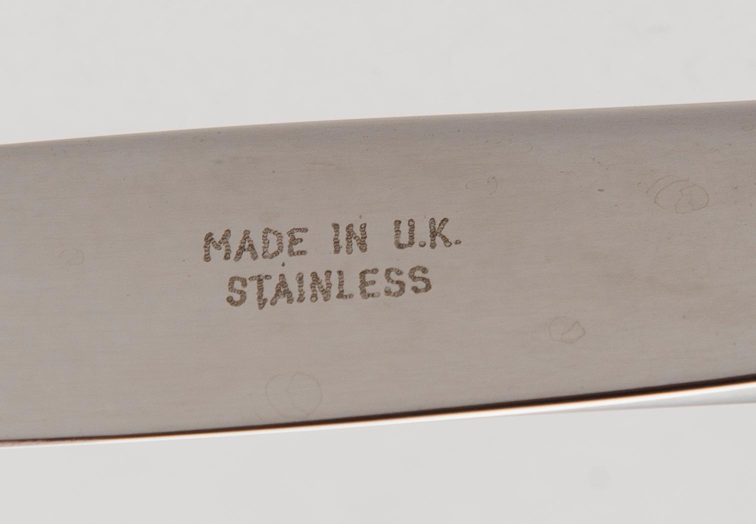 Silver Plated Cutlery Set for Twelve person, made in UK.