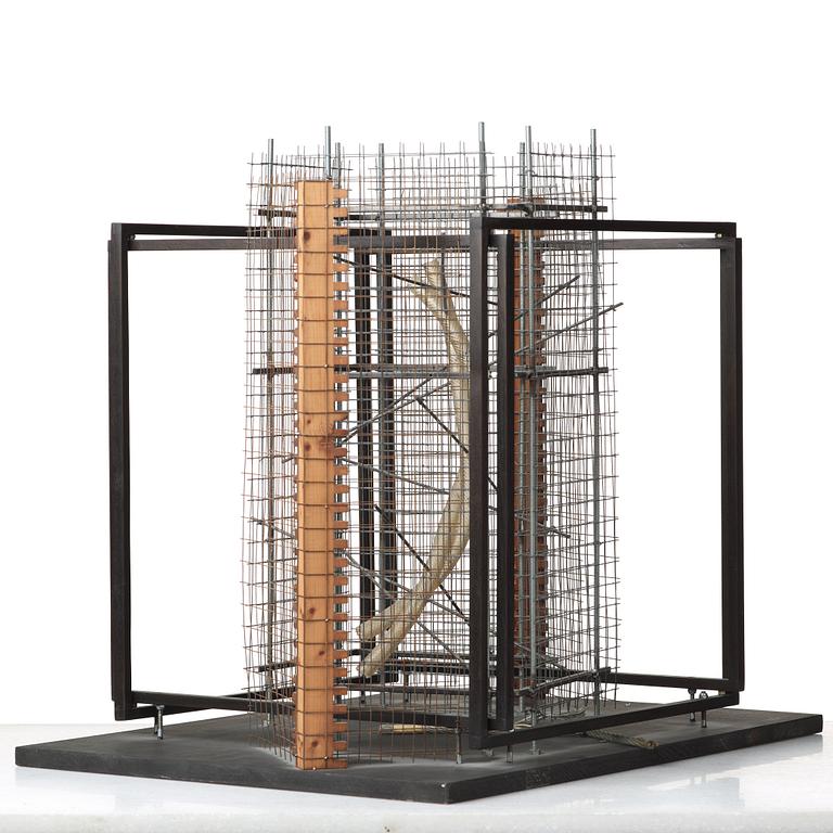 LARS KLEEN, A corner model, Signed Lasse Kleen and dated 1968 under the base.