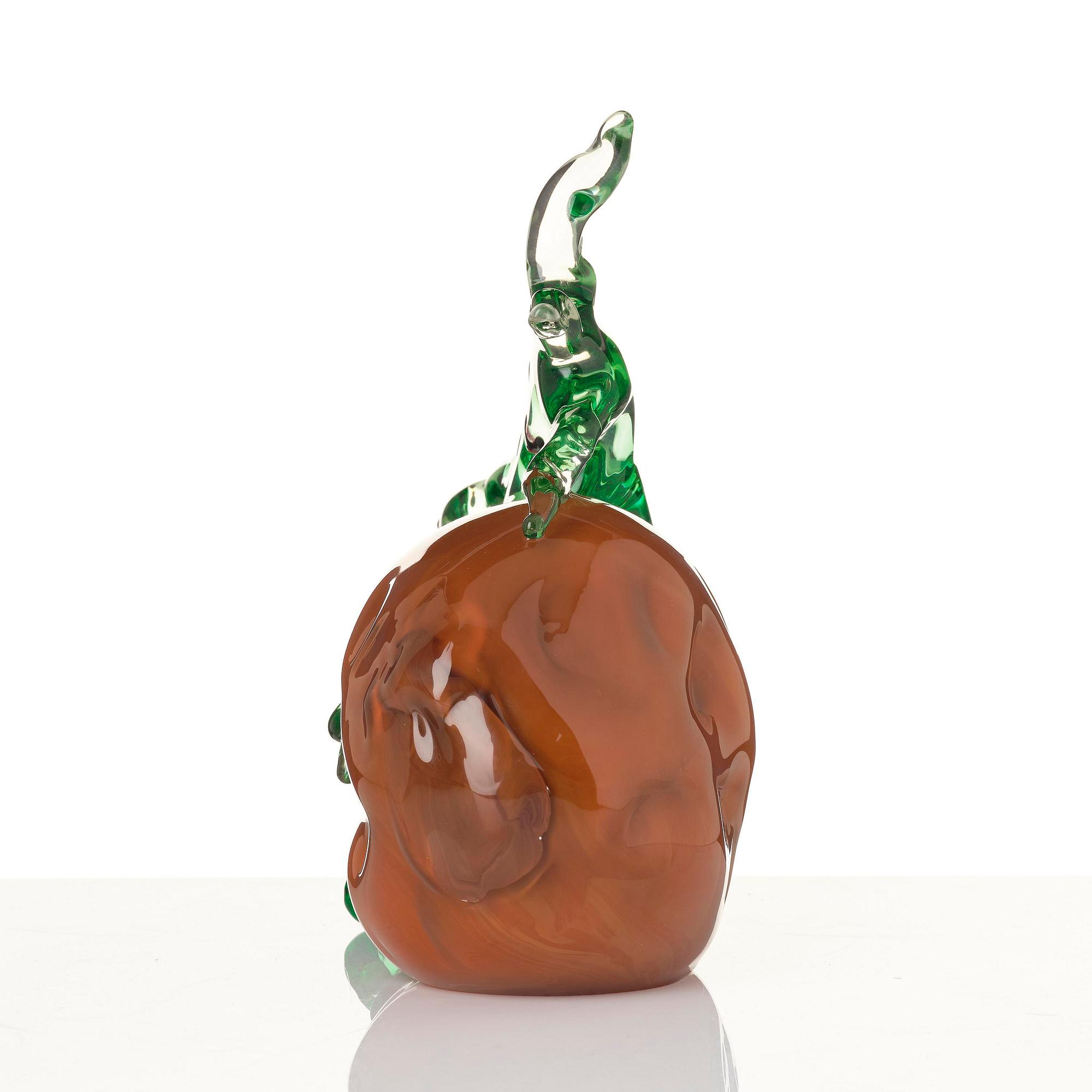 Mark Brusse, a "The Resting Tree" glass sculpture, ed. 3/6, Berengo Studio, Murano, Italy, 1997.