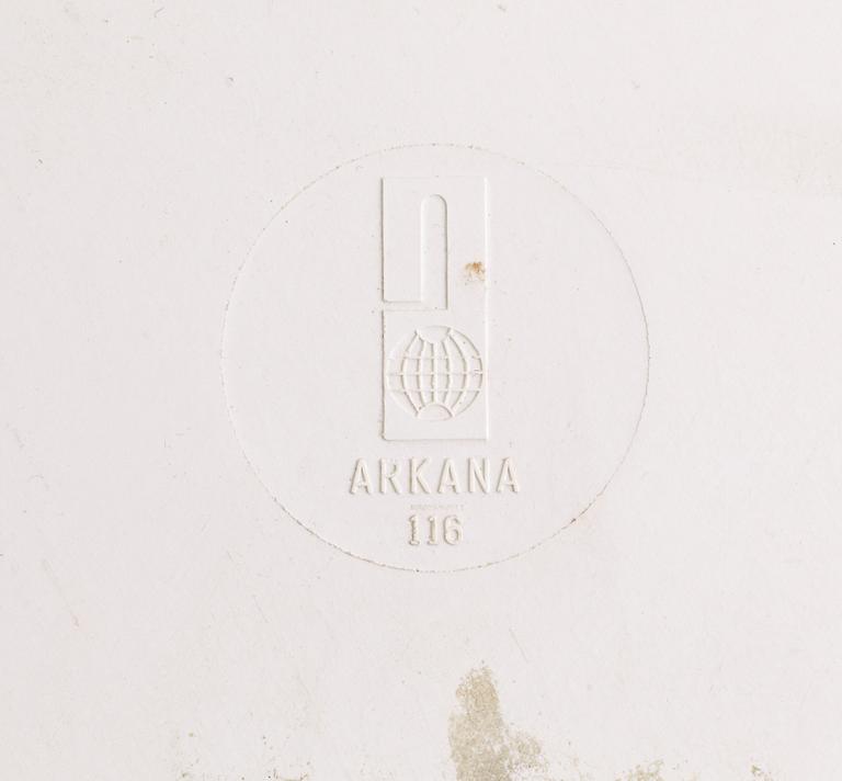 BORD OCH STOLAR, 1+4st, "Tulip", Robin Day, Arkana, England. Formgivna 1950-tal.