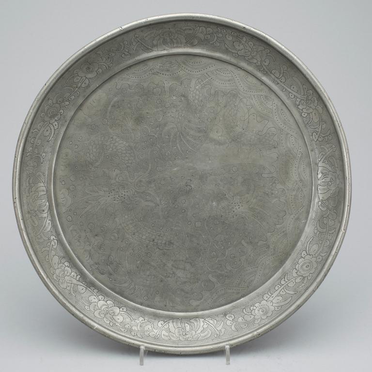 FAT, tenn, troligen Kina. 1700-tal.