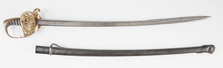 SABEL, modell 1859, Eisenhauer och Solingen.