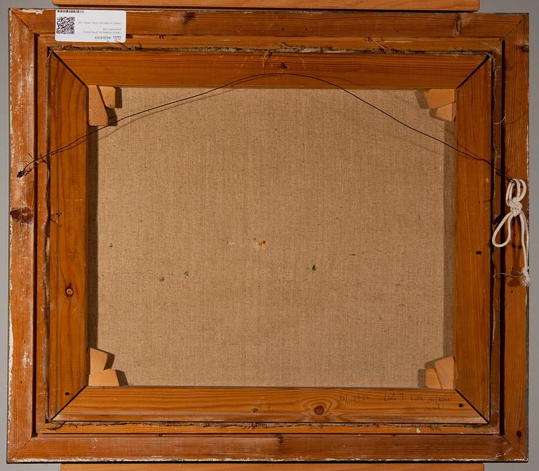 VEIKKO VIONOJA, olja på duk, signerad V.L (Veikko Laine) daterad -38.