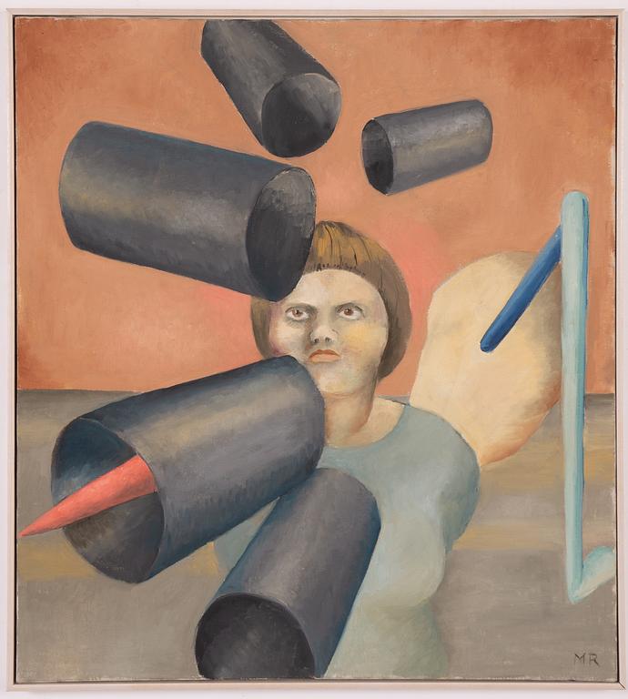 Margareta Renberg, "Flicka med cylindrar".
