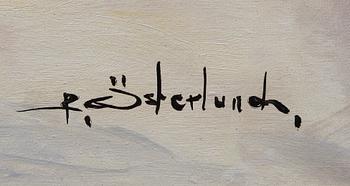 BERT ÖSTERLUND, olja på duk, signerad.