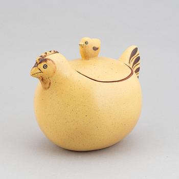 Lisa Larson, five stoneware figurines from Gustavsberg.