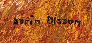 Karin Olsson, olja på duk, signerad,